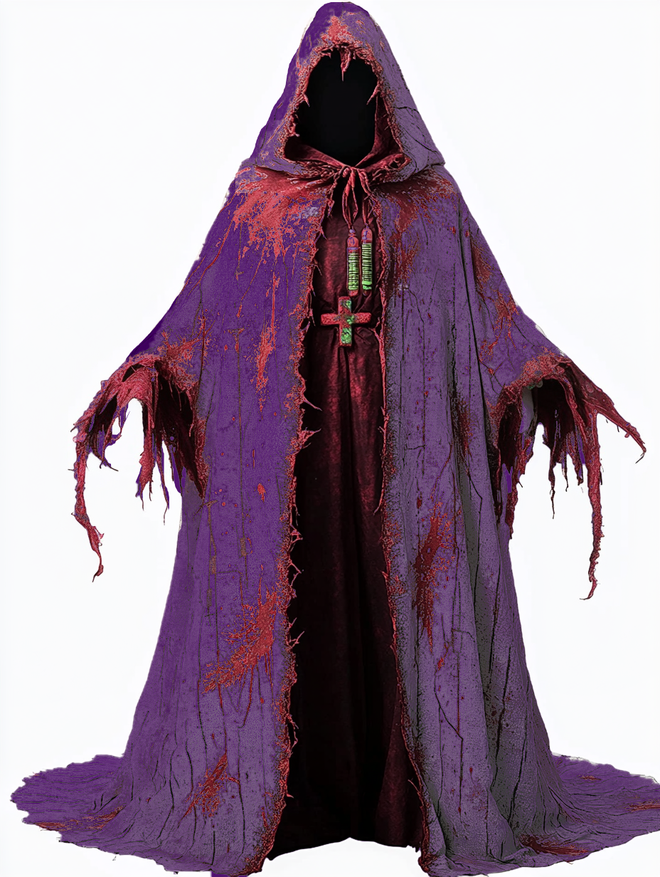 Halloween exaggerated design cape 8adc