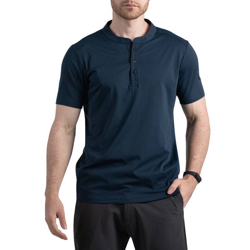 Henry Collar Coolpro Quick-Drying Tee