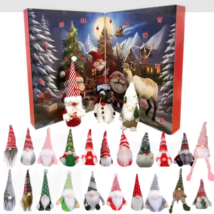 🎅Christmas Gnome Countdown Calendar 2025🥰