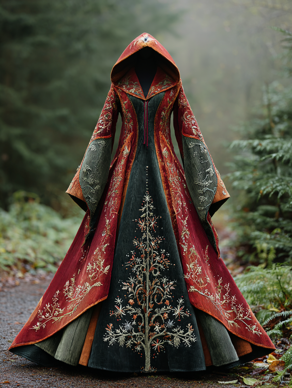 Women's Gorgeous Original Contrast Cape Dress f4de