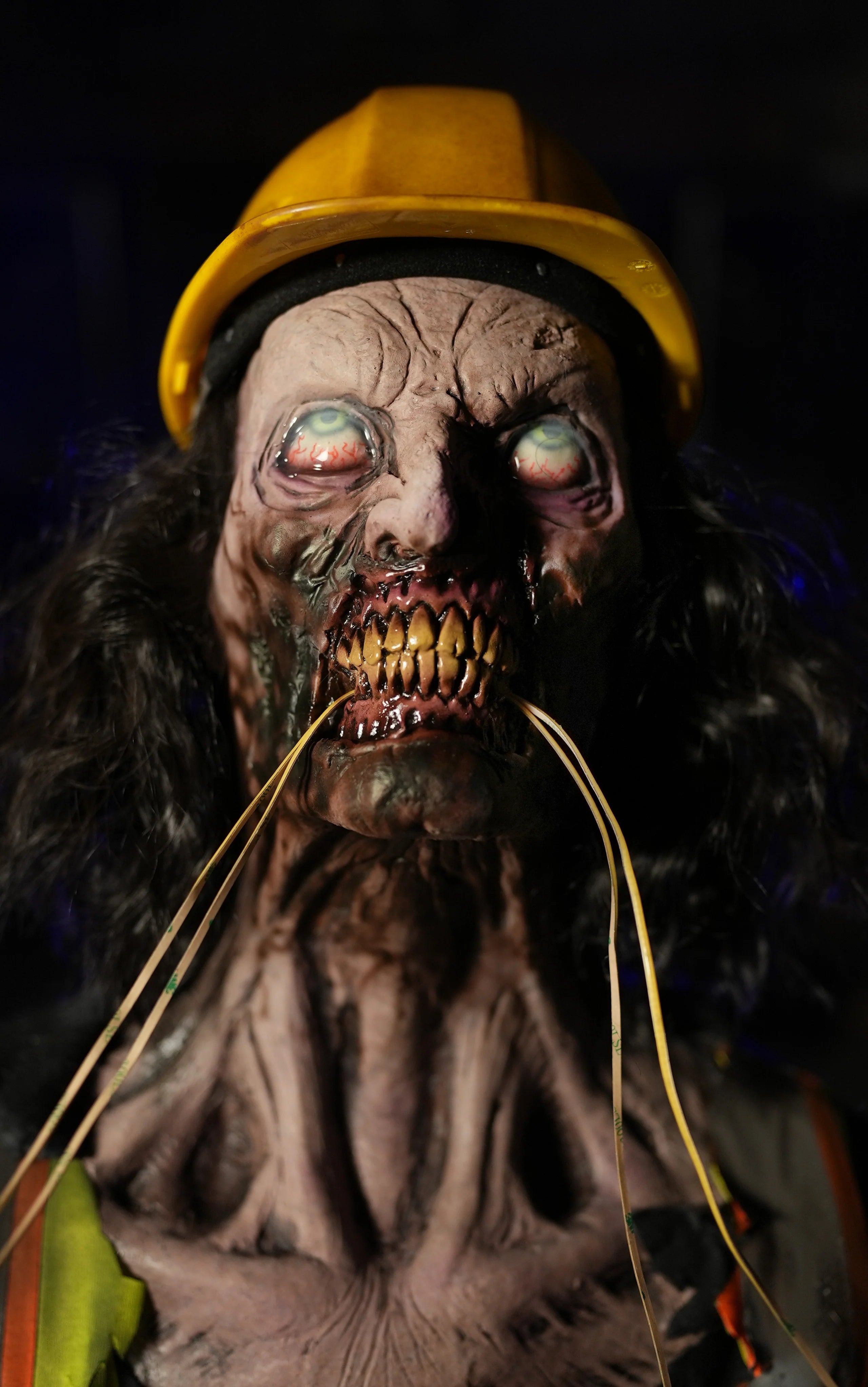 Electric Zombie Animated Halloween Prop