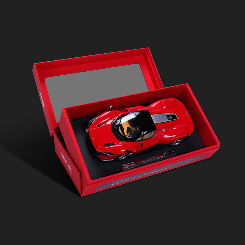 Fine limited edition 1:18 SP3 499P simulation alloy sports car model