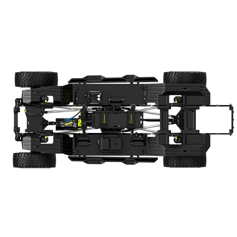 1/7 Scale 4WD Brushed RTR RC Crawler JK07Pro