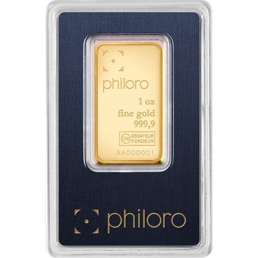 Gold bar 1 oz - philoro