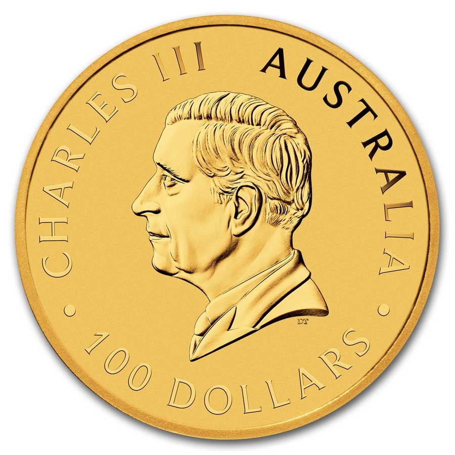 2025 Australian Kangaroo 1 oz Gold Nugget Bullion Coin