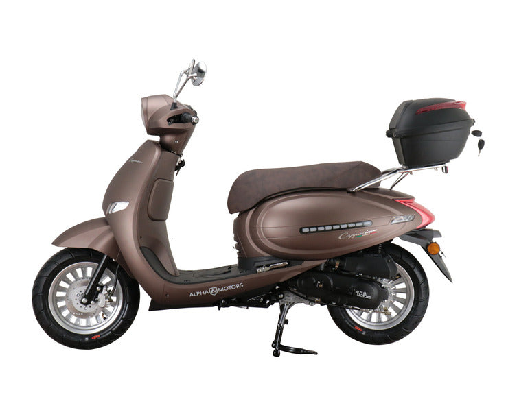 Alpha Motors Motorroller Cappucino 125 ccm 85 km/h EURO 5 inkl. Topcase