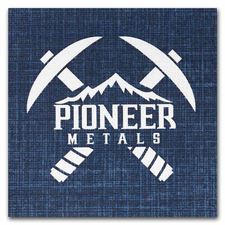 5 oz Cast-Poured Gold Bar - Pioneer Metals