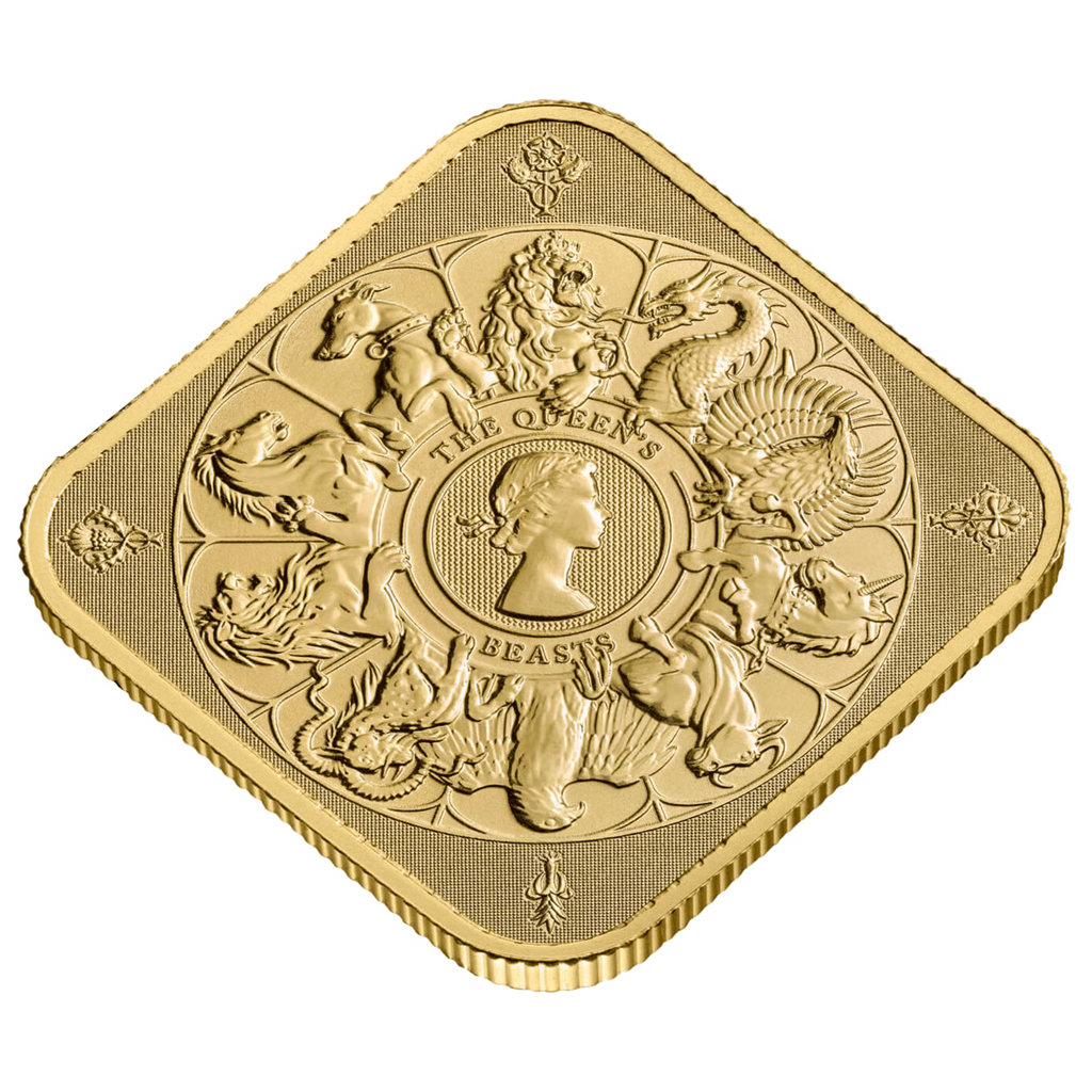 The Queens Beasts Completer 1oz Gold Bar