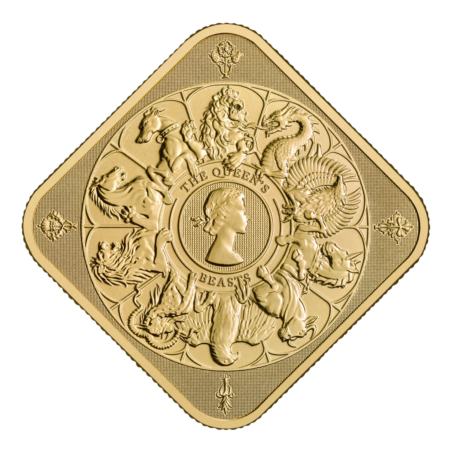 The Queens Beasts Completer 1oz Gold Bar