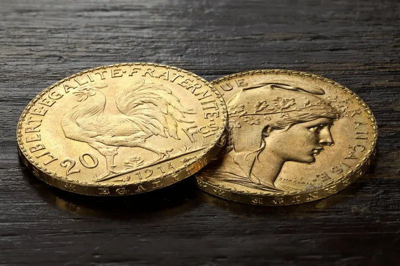 France Gold 20 Francs French Rooster Coin (1899-1914)