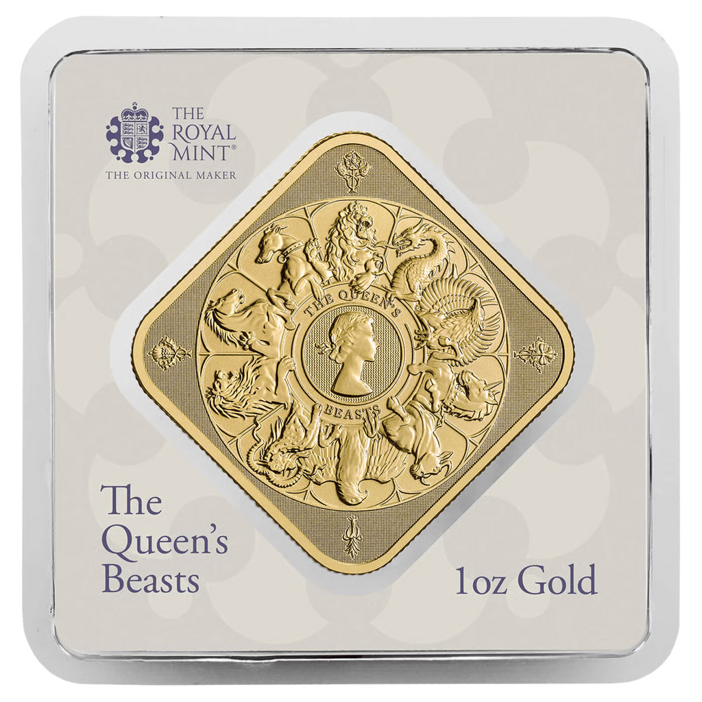 The Queens Beasts Completer 1oz Gold Bar