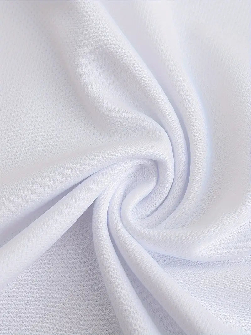 5 Pack Men's solid color round neck sports breathable quick-drying T-shirt, Clearance Items 2025