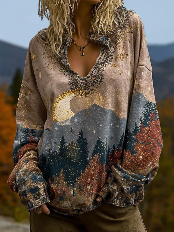 Autumn And Winter Fashionable Patchwork Contrast Color Hooded Sweatshirt efd7