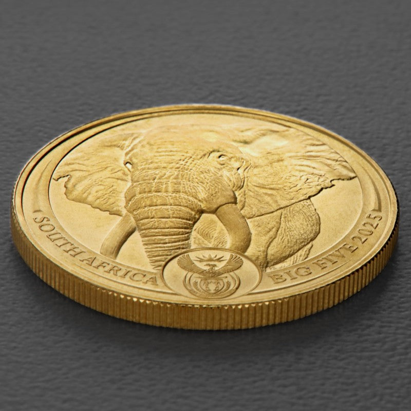 Gold coin 1oz "Elephant" 2025 Big Five (South Africa)