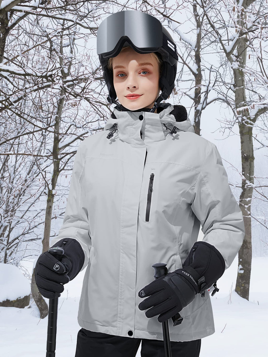 ETHEREAL Women's Waterproof Ski Snow Jacket
