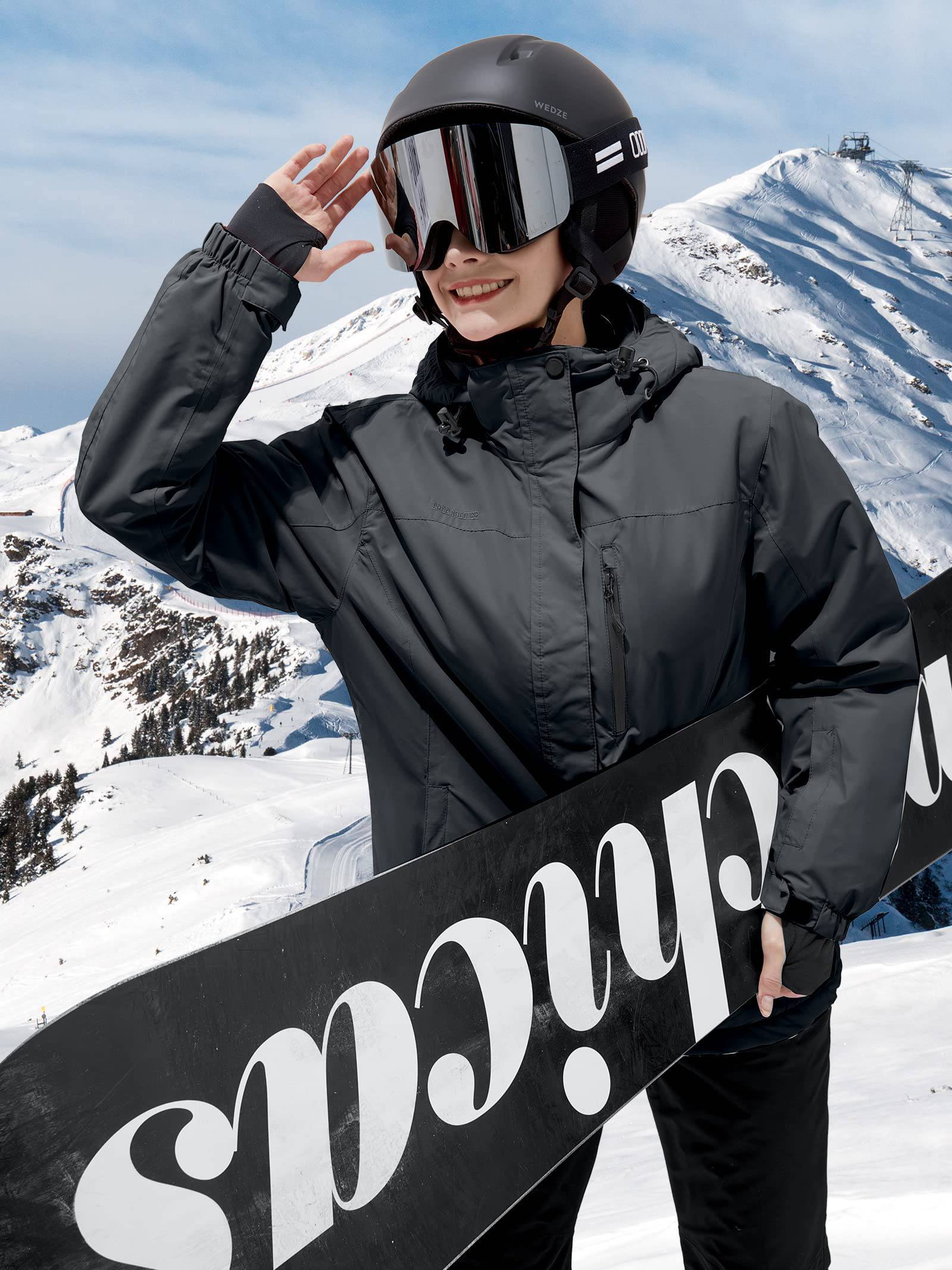 ETHEREAL Women's Waterproof Ski Snow Jacket