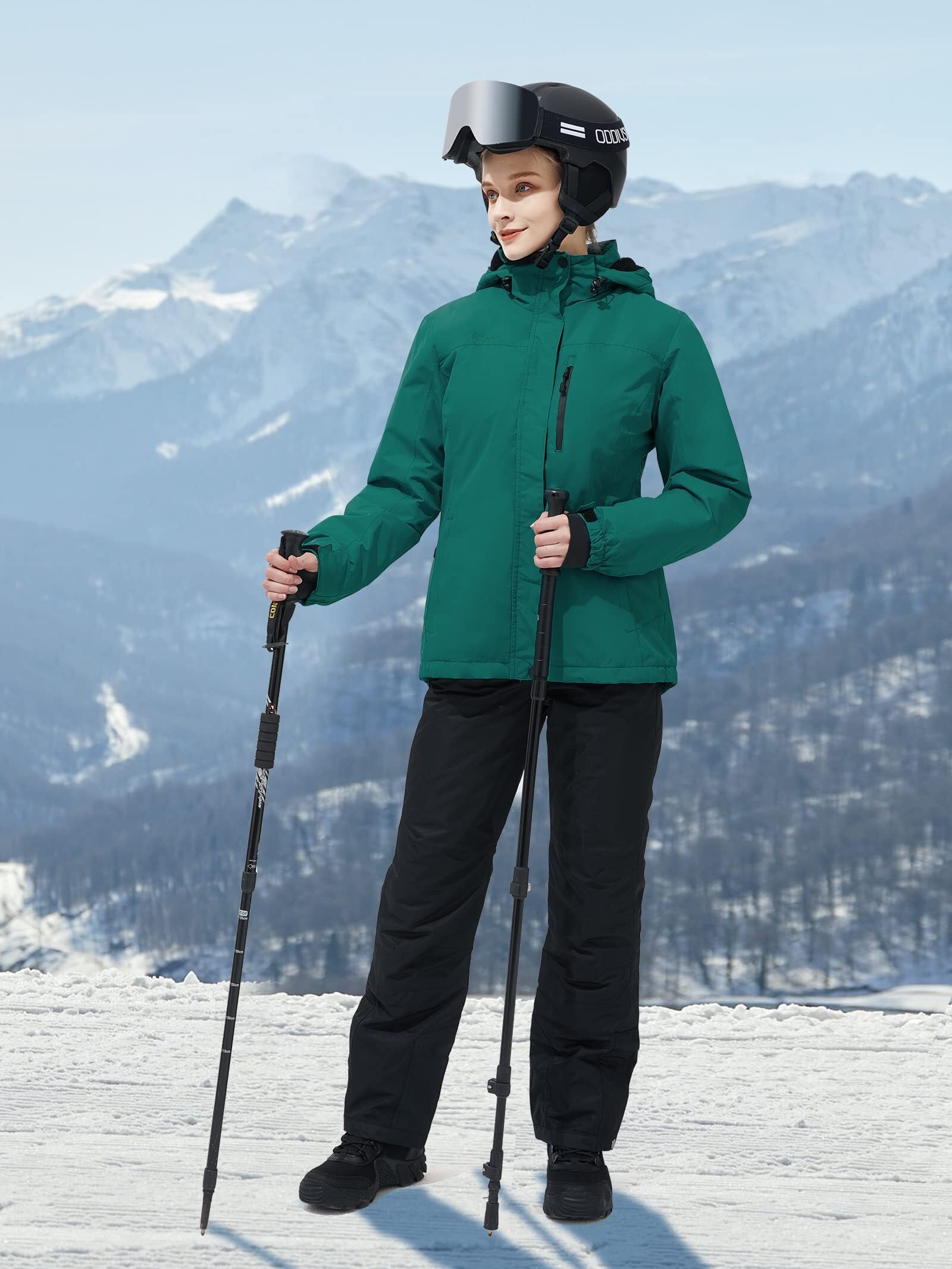 ETHEREAL Women's Waterproof Ski Snow Jacket