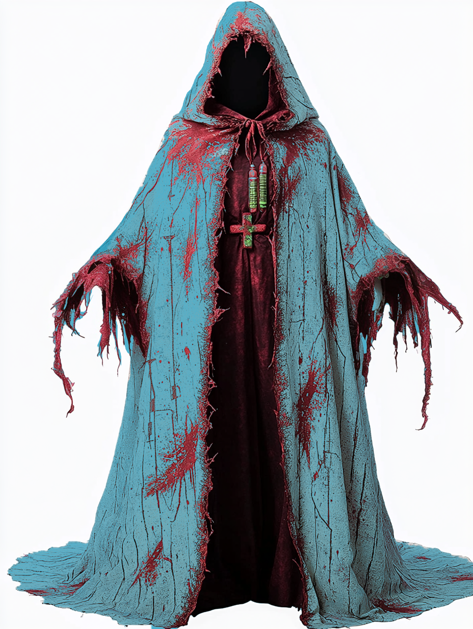 Halloween exaggerated design cape 8adc