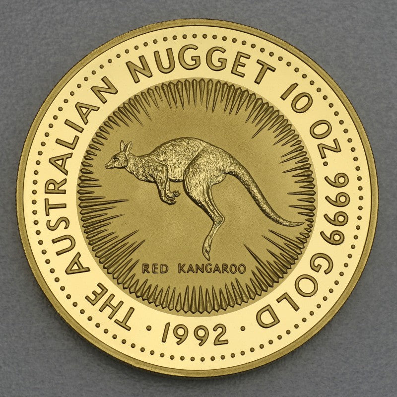 Gold coin 10oz "Kangaroo" 1992 Australian Nugget (Australia)