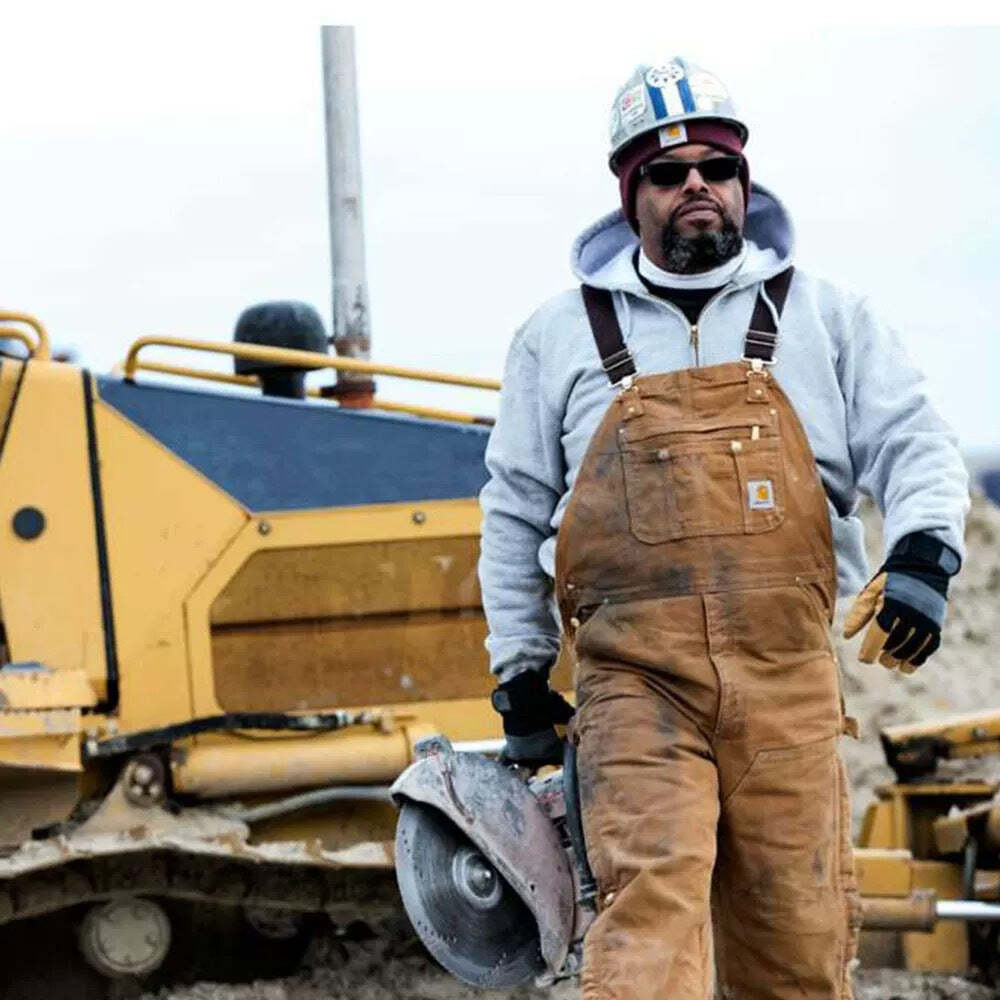 Men's Flame-Resistant Duck Bib Overalls