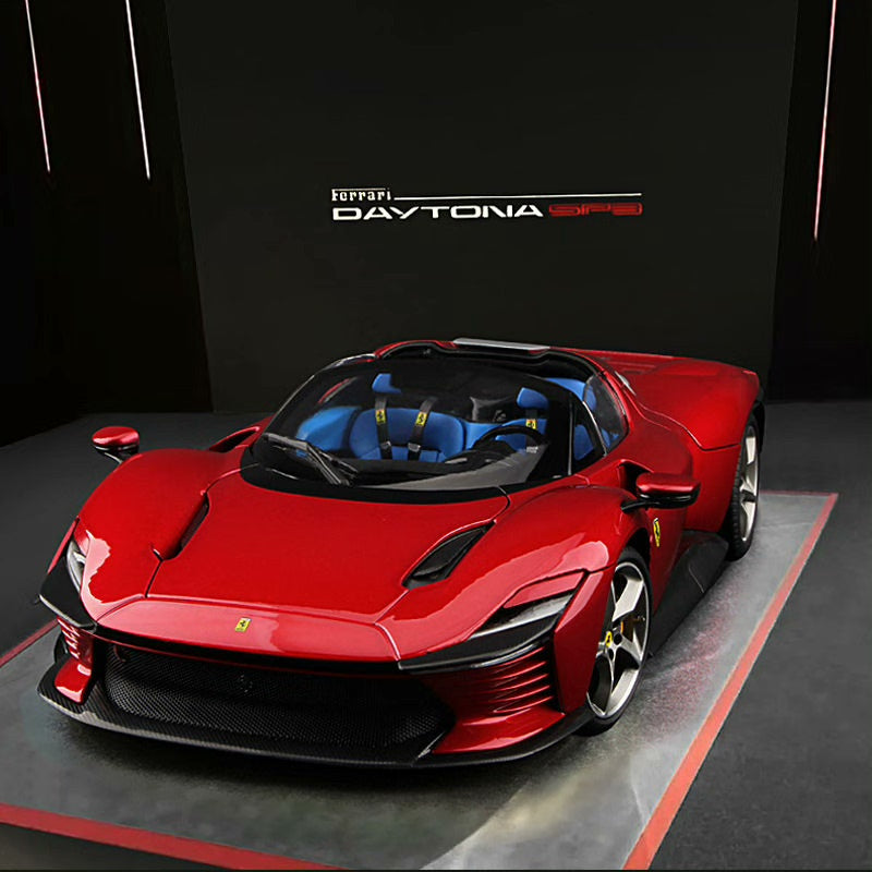 Fine limited edition 1:18 SP3 499P simulation alloy sports car model