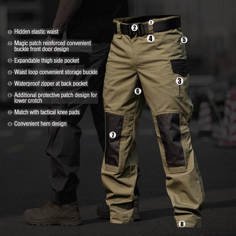 STRIKER Men's Urban Waterproof Ripstop Tactical Pants