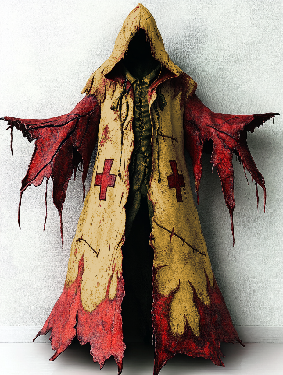 Halloween exaggerated design cape da47