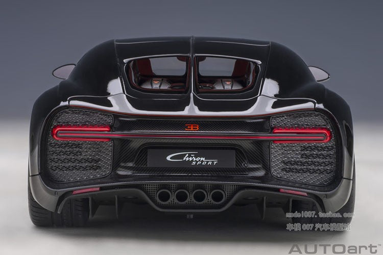 1:18 Limited Edition Bugatti Chiron Track Edition Alloy Car Model Collection