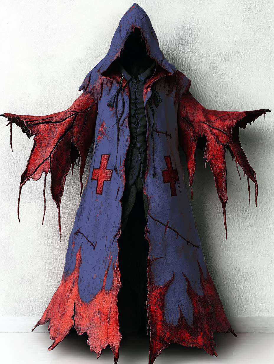 Halloween exaggerated design cape da47