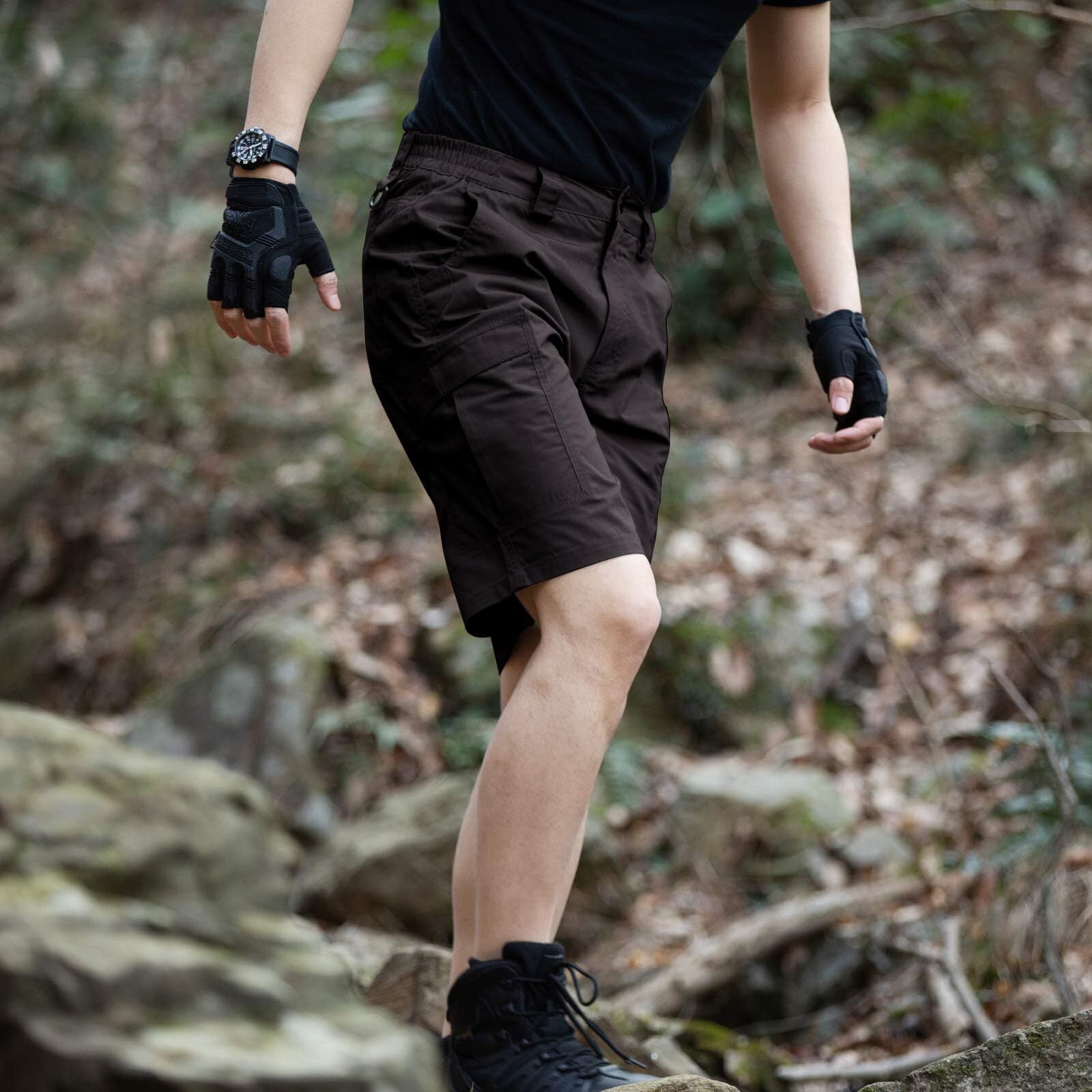 SPEEDSTER Men's Water Resistant Tactical Shorts