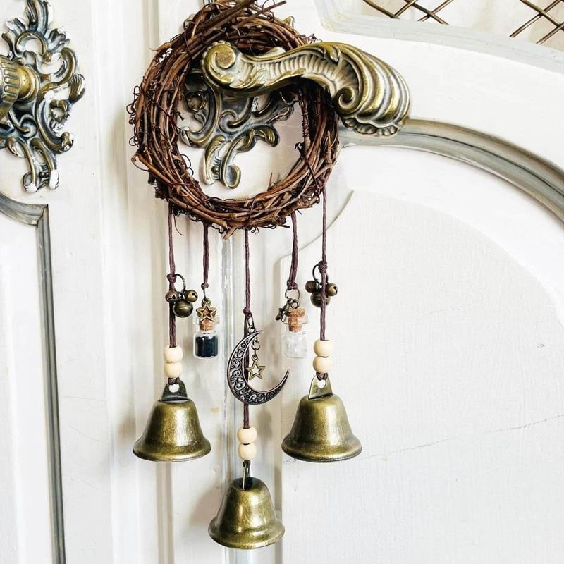 🔥On Sale🔥Witch Bell Hanging Decor  f93d