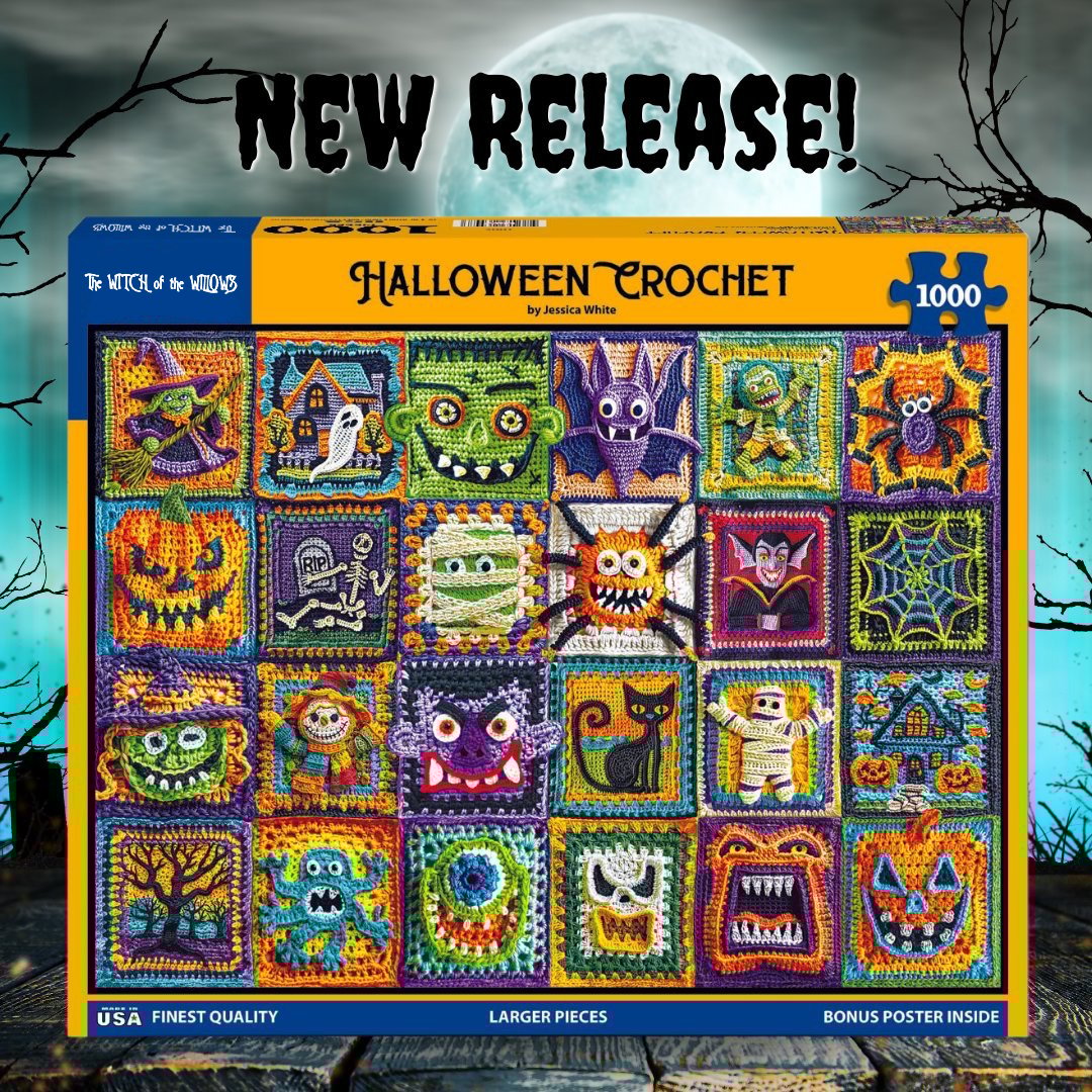 🔥Early Halloween Sale - Halloween Crochet Puzzle  2fc2