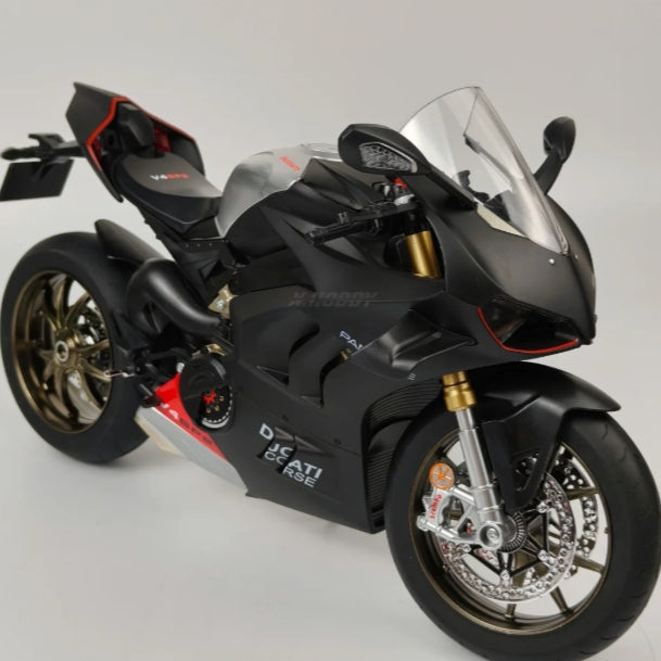 Super Large 1/6 Ducati V4S Startable Motorcycle Model Simulation Alloy Motorcycle