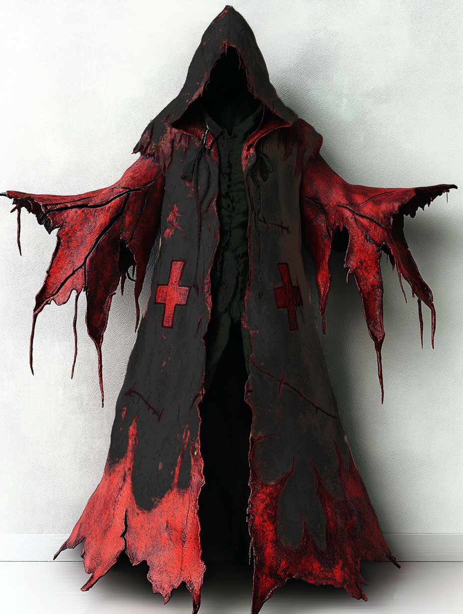 Halloween exaggerated design cape da47
