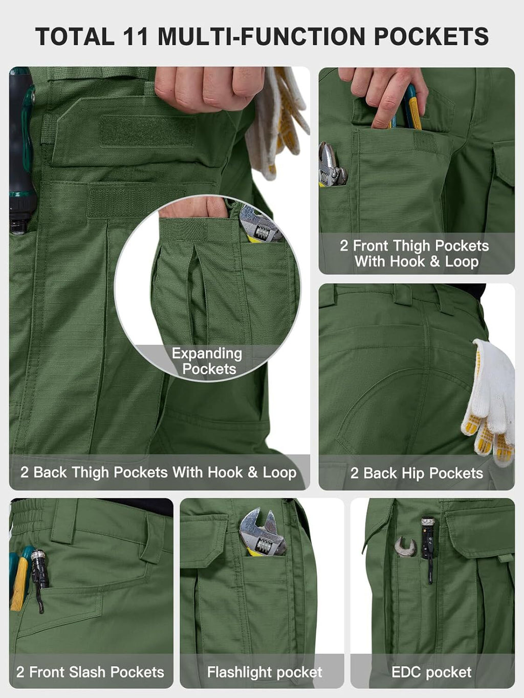 STORM Men's Ripstop Tactical Cargo Pants