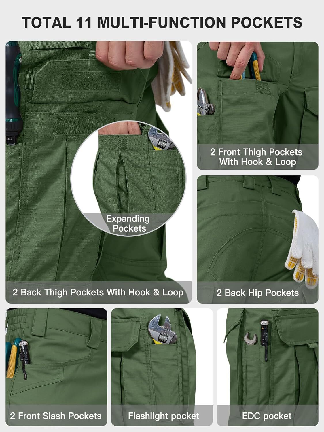 STORM Men's Ripstop Tactical Cargo Pants