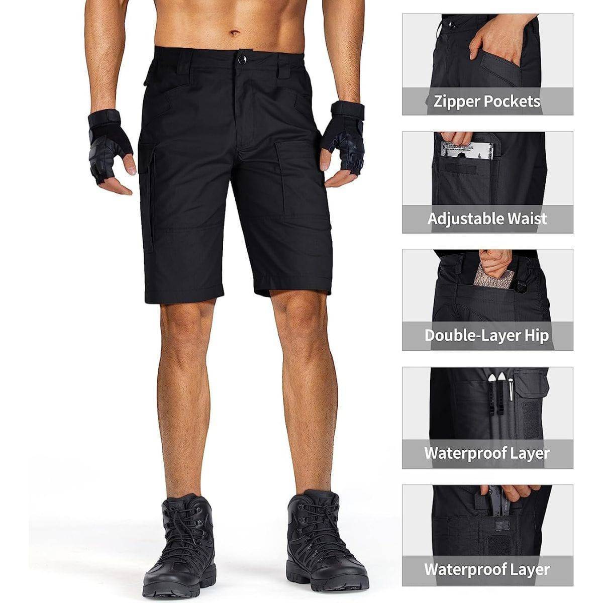 BLADE Men's Quick Dry Tactical Cargo Shorts