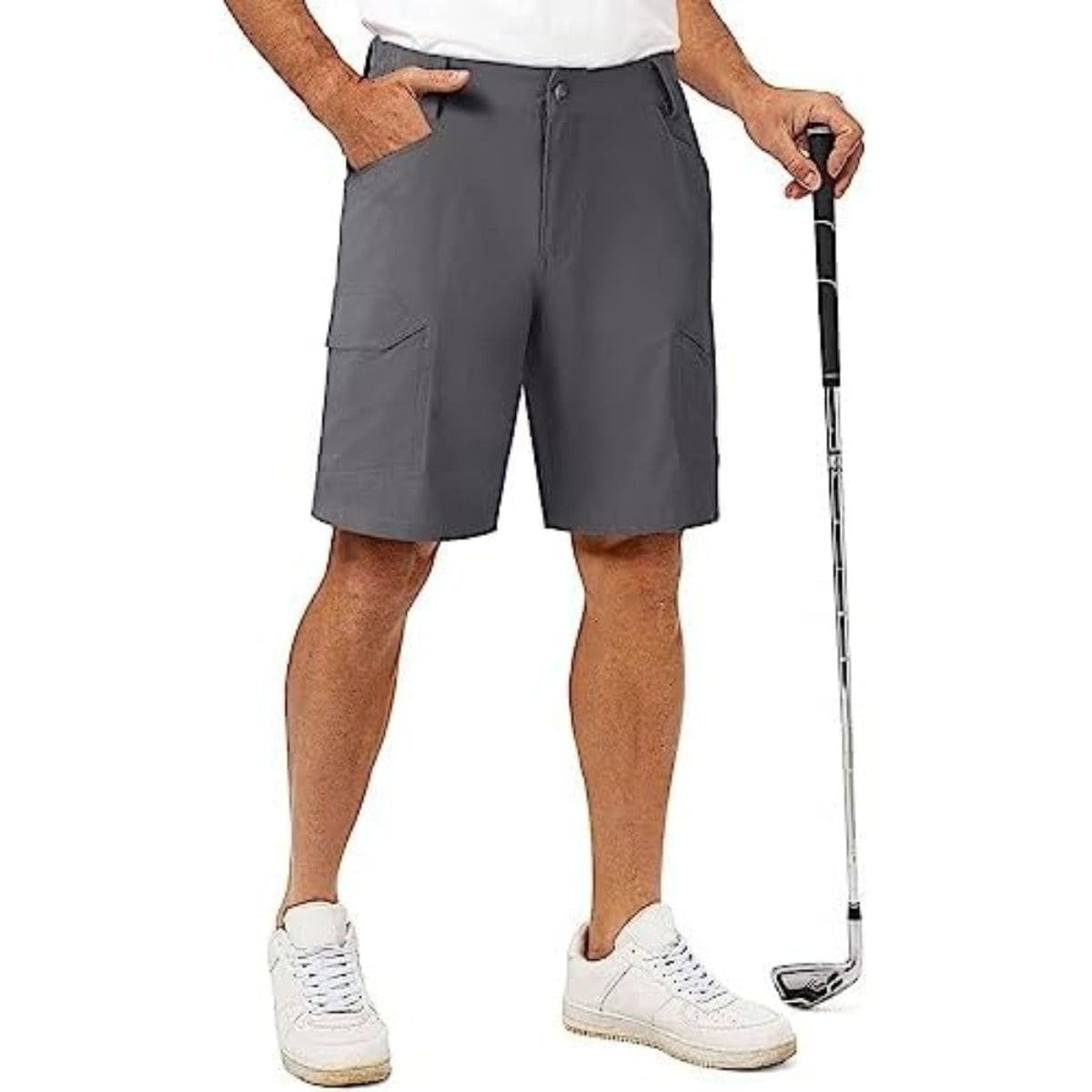 FREEKITE Men's Quick Dry Ripstop Tactical Work Shorts w/ Pockets