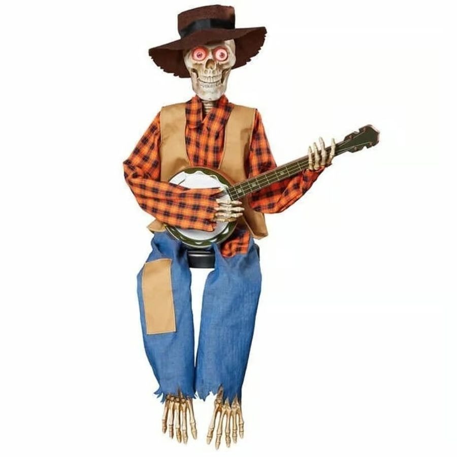 🔥Halloween Pre Sale 49% OFF – 💀Funny Animated Dueling Banjo Skeletons